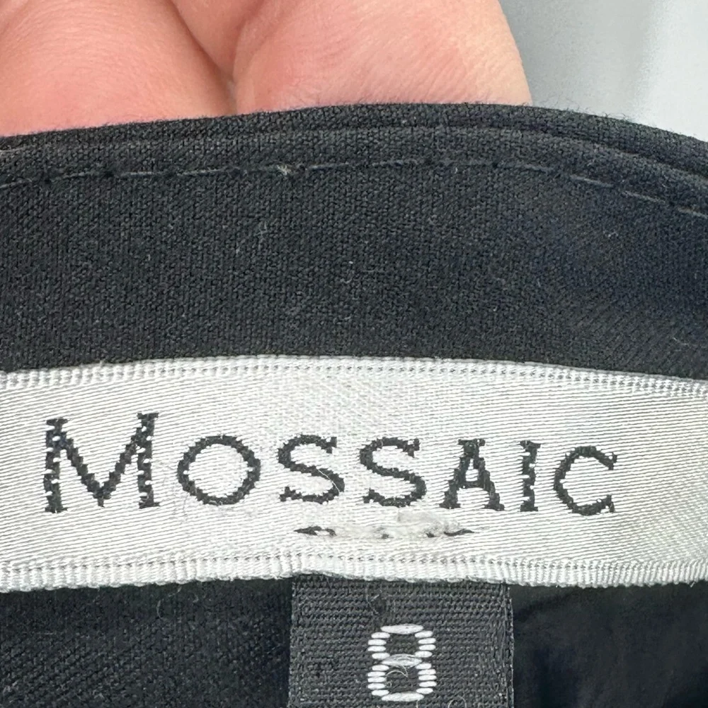 Mossaic Mid Length Calf Length Pleated Skirt Womens 8